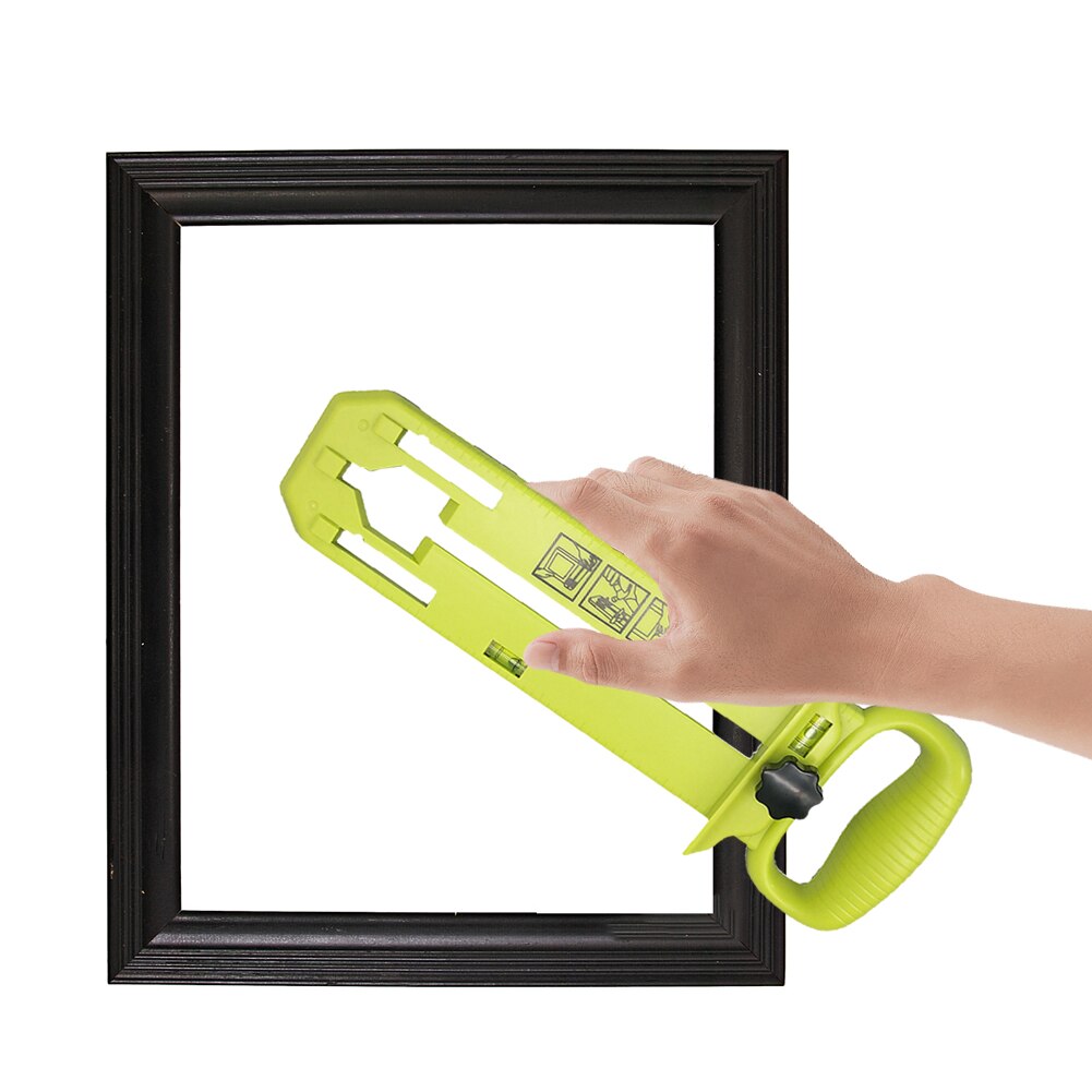 Photo Level Rulers Multifunctional Plastic Frame Wall Hanging