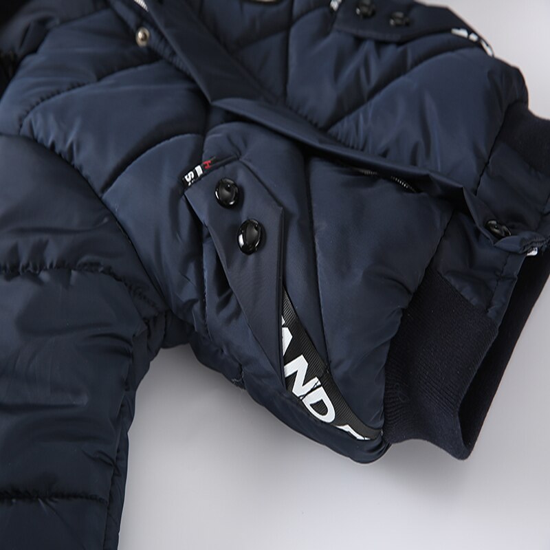 LZH enfants hiver vêtements d'extérieur à capuche manteaux bambin garçons doudoune enfants hiver vestes pour garçons vêtements rembourrés de coton