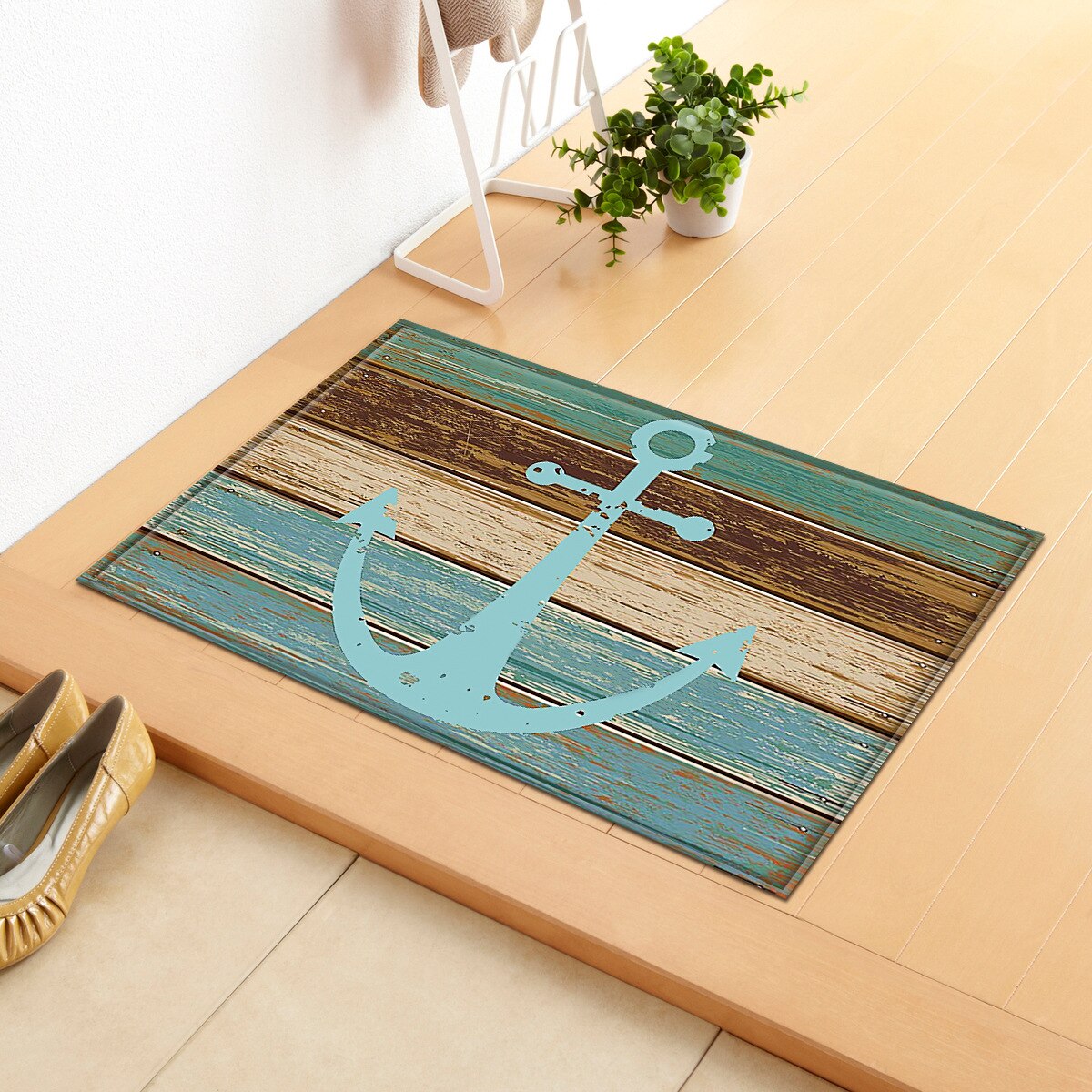 Cool Skull Bath Mat Non-Slip Fleece Toilet Floor Rug Water Dust Absorbing Bathroom Carpet Doormat Soft Halloween Kitchen Blanket: 7