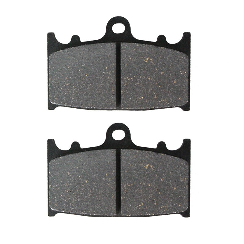 Caltric Front & Rear Brake Pads For Kawasaki ZX600 Ninja ZX-6 – 1990-1993 – Semi-Metallic – 3-Pack