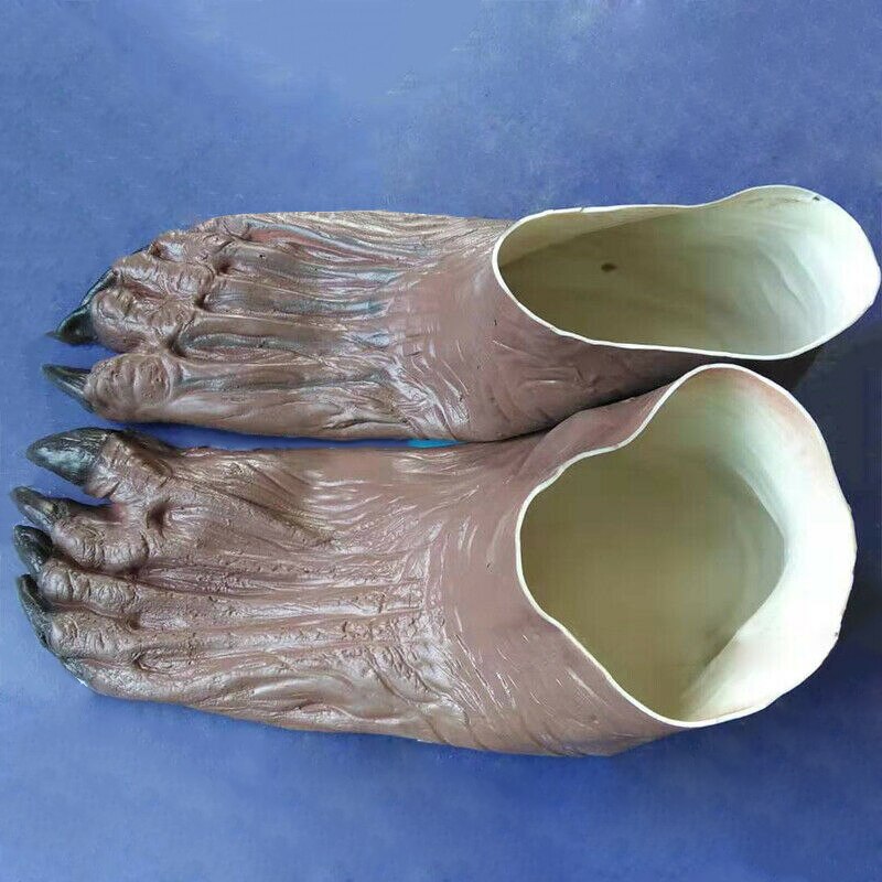 Werwolf Geist Hände Handschuhe/Füße Schuhe Erwachsene Halloween Phantasie Kostüm Liefert ein88