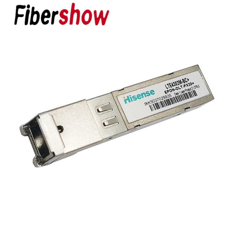 Moduły EPON OLT PX20 + SFP z pojedynczym włóknem Tx 1490nm Rx1310nm złącze SC Hisense