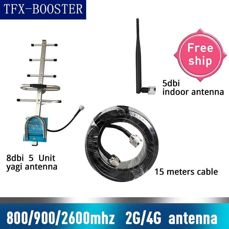 TFX-BOOSTER 2600mhz LTE 4G cellulare ripetitore del segnale 2600 4G rete mobile del ripetitore cellulare Ripetitore Del Telefono Amplificatore di Banda 7