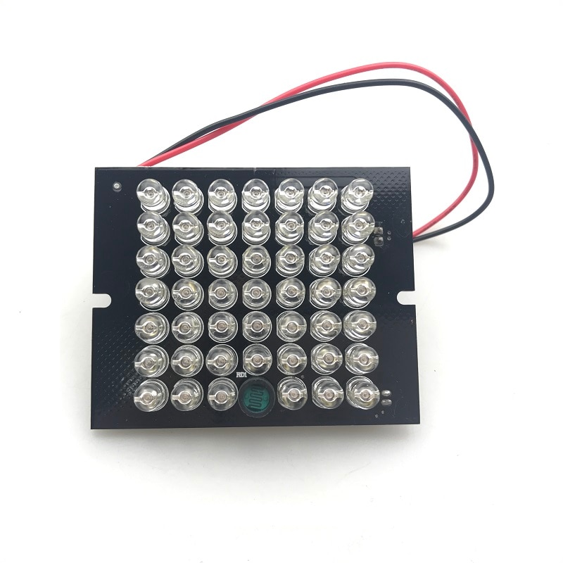 850nm IR Infrared Light LED Board illuminator Night Vision 48 IR LED CCTV Fill Light