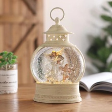 Ballet mermaid angel music box music box eight box crystal ball snow retro birthday put out to send girls