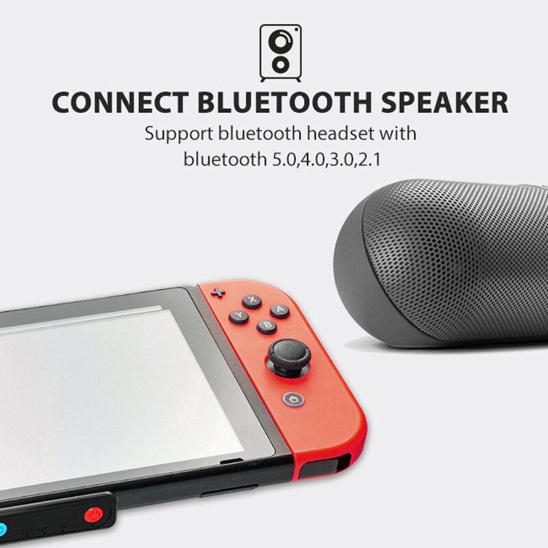 Bluetooth Adapter Ultra-Thin 5.0 o Bluetooth Transmitter for Switch / Lite / PS4 / PC