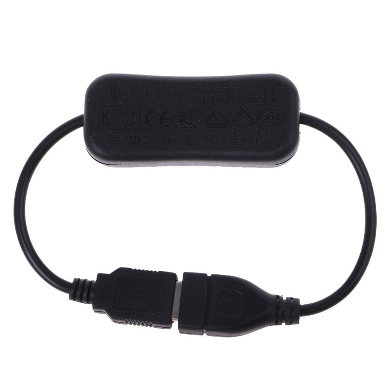 USB Cable With ON/OFF Switch Toggle Power Control For Raspberry Pi