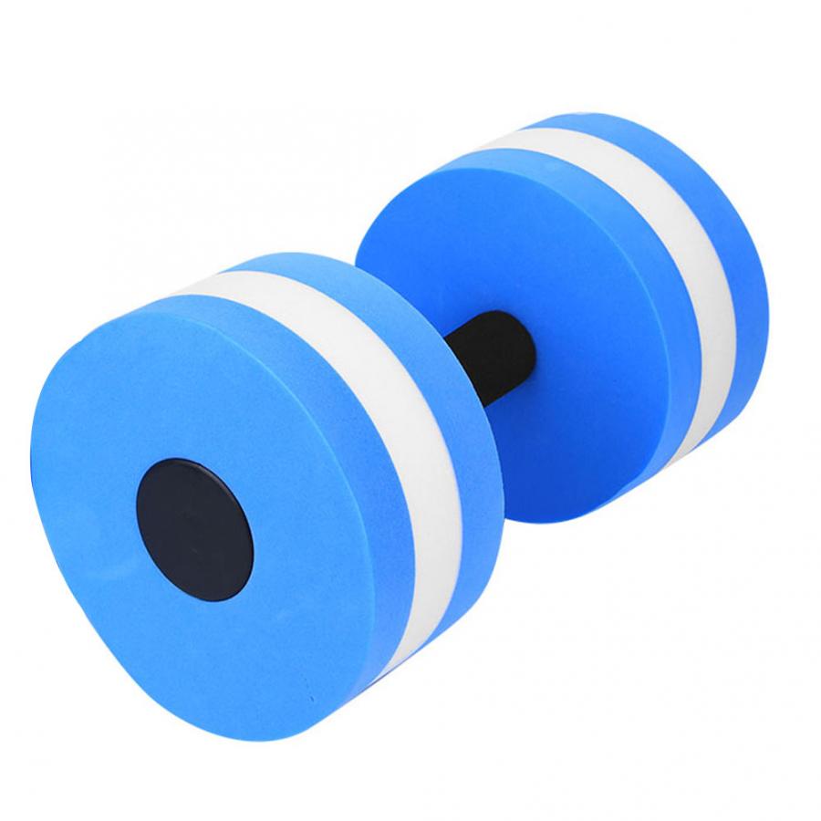1pc eau mousse flottant haltère piscine eau haltère poids automatique flotteur eau Barbell natation Fitness haltère