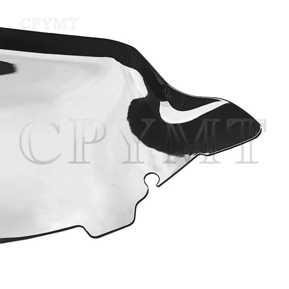 Convient pour Harley 4.5 ''7" 10 ''pare-brise moto carénage pare-brise déflecteur de vent Electra Street Glide Touring 14-Up