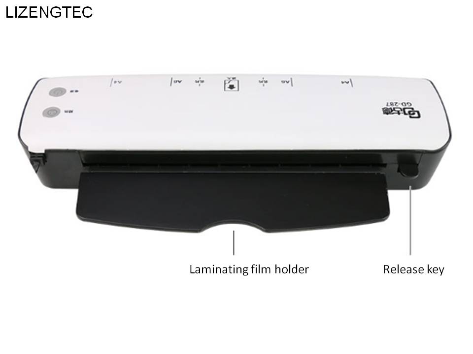 LIZENGTEC-laminateur , Machine à rouler à réchauffer rapidement, pour documents et photos en papier A4, ,