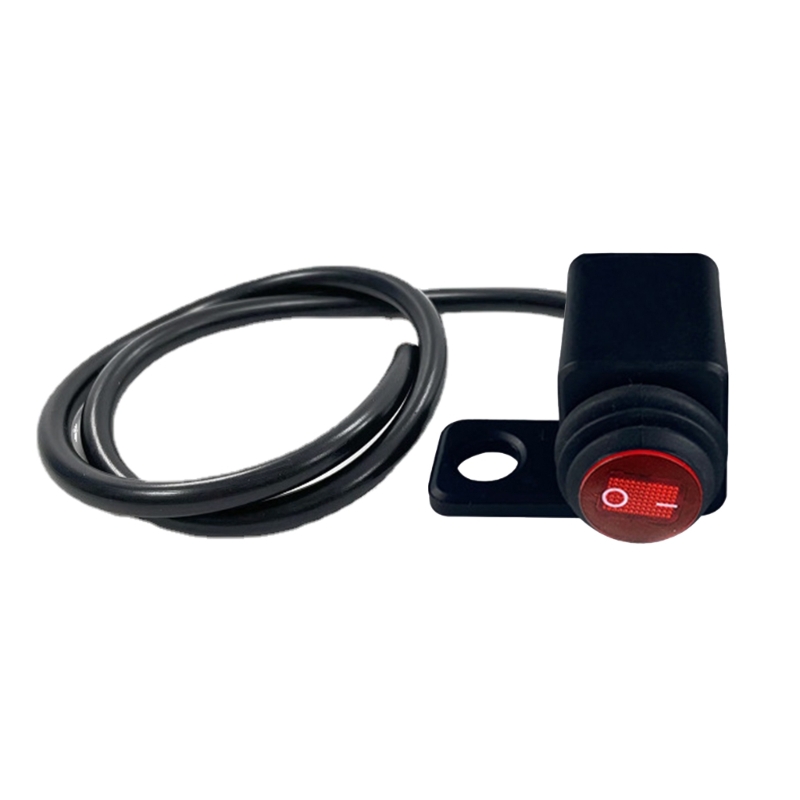 12V Motorbike Handlebar Headlight Button Switch Aluminum Alloy On/Off Fog Spot Light Switch Left/Right Metal Switch: Brown