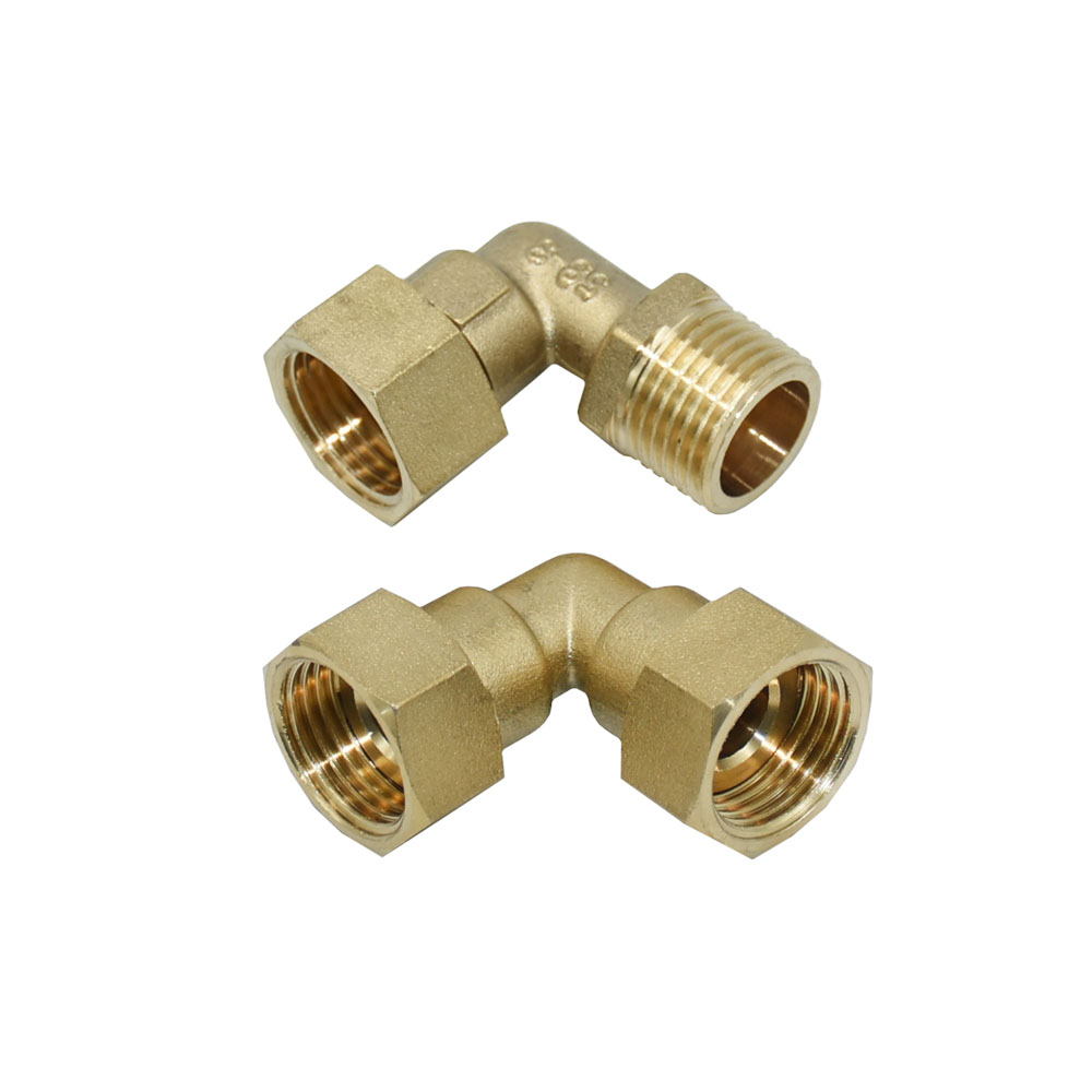 Durcheinander 1/2" 3/4" 1" Außengewinde Verbinder Wasserhahn 90 Grad Winkelverschraubungen Rohrverbinder drehen G1/2 G3/4 G1 Wasserverbindung