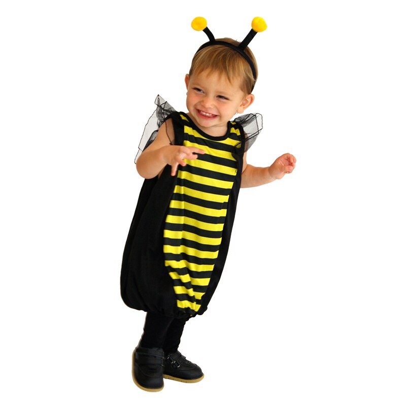 Costume pour bébés filles et garçons, adorable abeille en forme d'insecte, pour Halloween, nouvel an, fête de carnaval