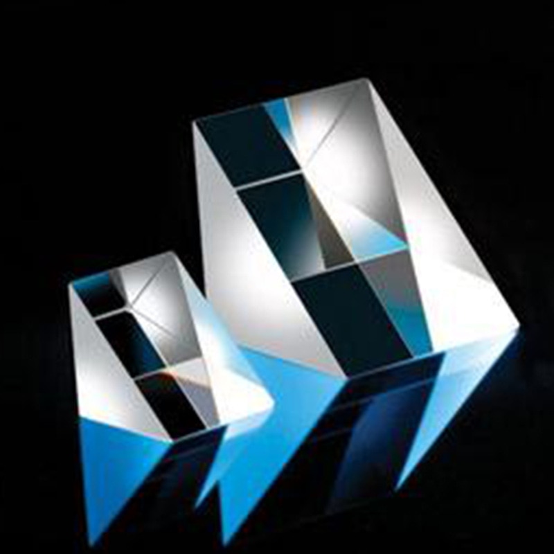 Prisme à Angle droit 10*10*10MM, verre optique cristal triangulaire, télescope, expérience d'enseignement de physique