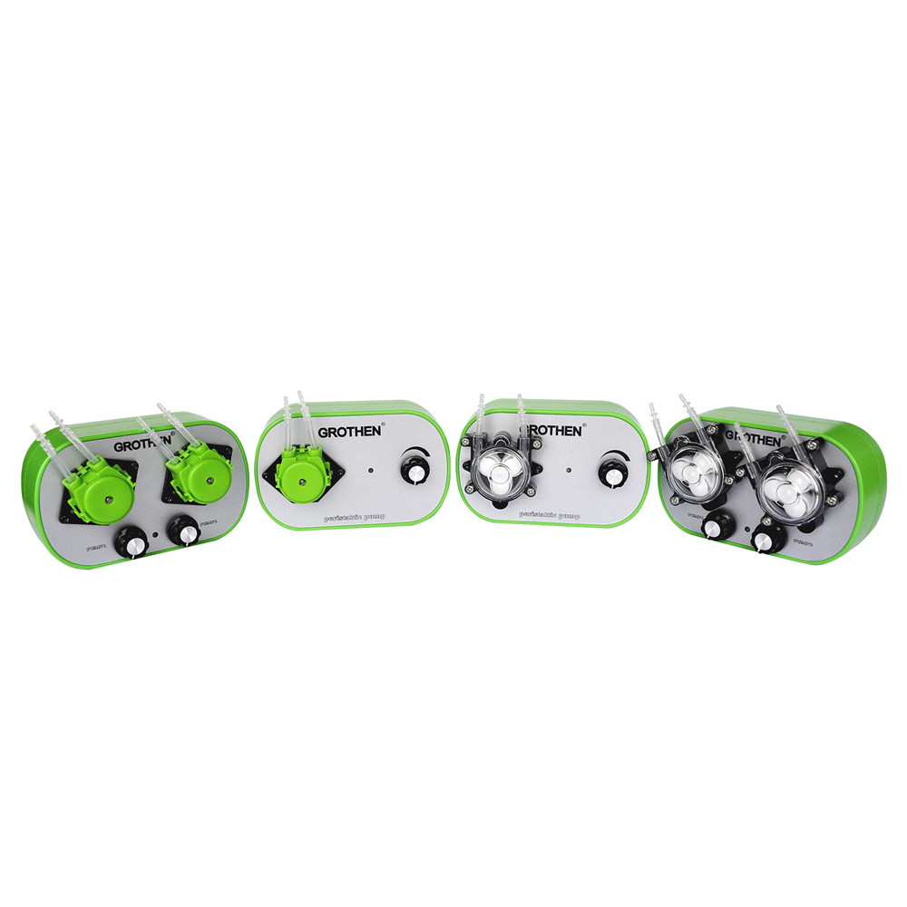 Peristaltic Pump Dosing Pump Flow Rate Adjustable, Easy Use GROTHEN 4ml/min to120 ml/min G628-1