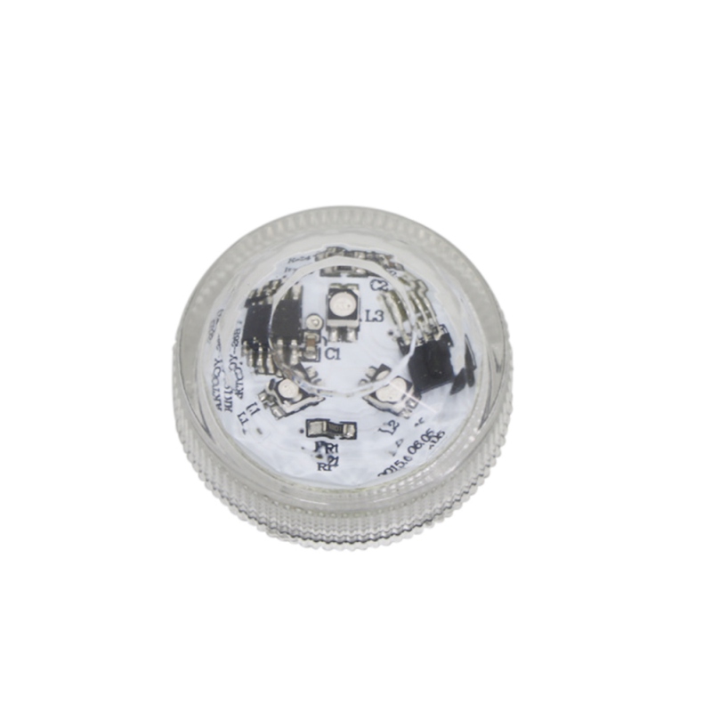 RGB LED Underwater Submersible Lights Lamp Round Candle Light for Indoor Outdoor Fountain Pond Swimming Pool