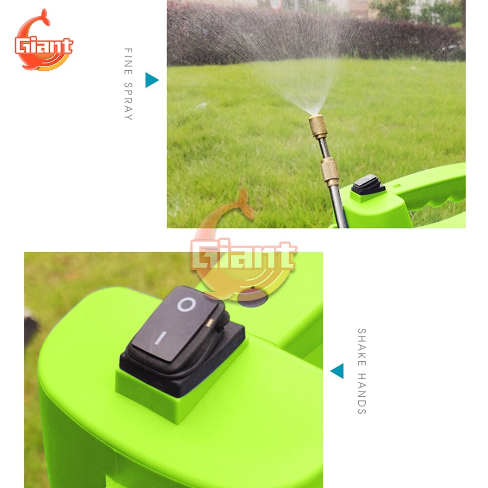 5L Electric Sprayer Machine Gardening Single Shoulder Sprinkler Foam Watering Can Watering Pot Cleaning Alcohol Disinfect Tool