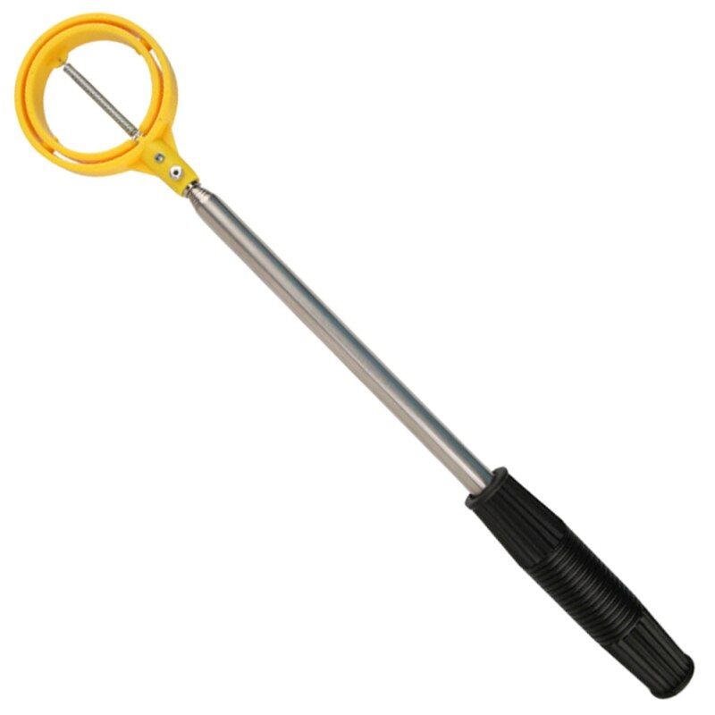 Golf Ball Retriever Device Automatically Telescopic Pick Up Ball Golf Pick Up Automatic Locking Scoop Picker: 2