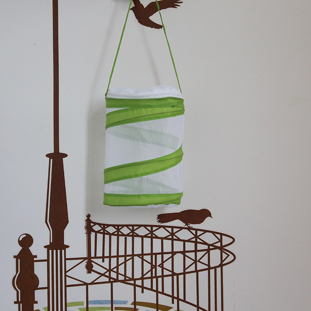 Folding Insect Mesh Cage Butterfly Dragonfly Mantis Breathable Habitat Cage Breeding Feeding Container Catching Terrarium