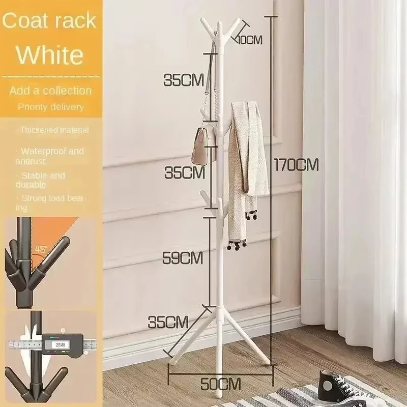 Clothes and Hats Rack Floor To Floor Bedroom Coat ... – Vicedeal