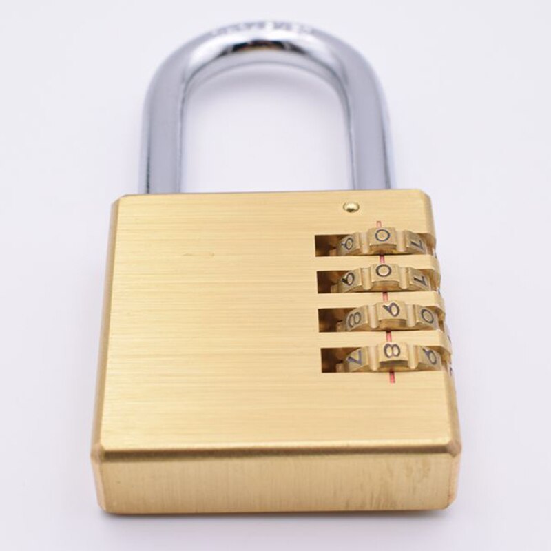 Locker Room Padlock Solid Brass Lock Digital Password Cabinet Door Drawer Lock