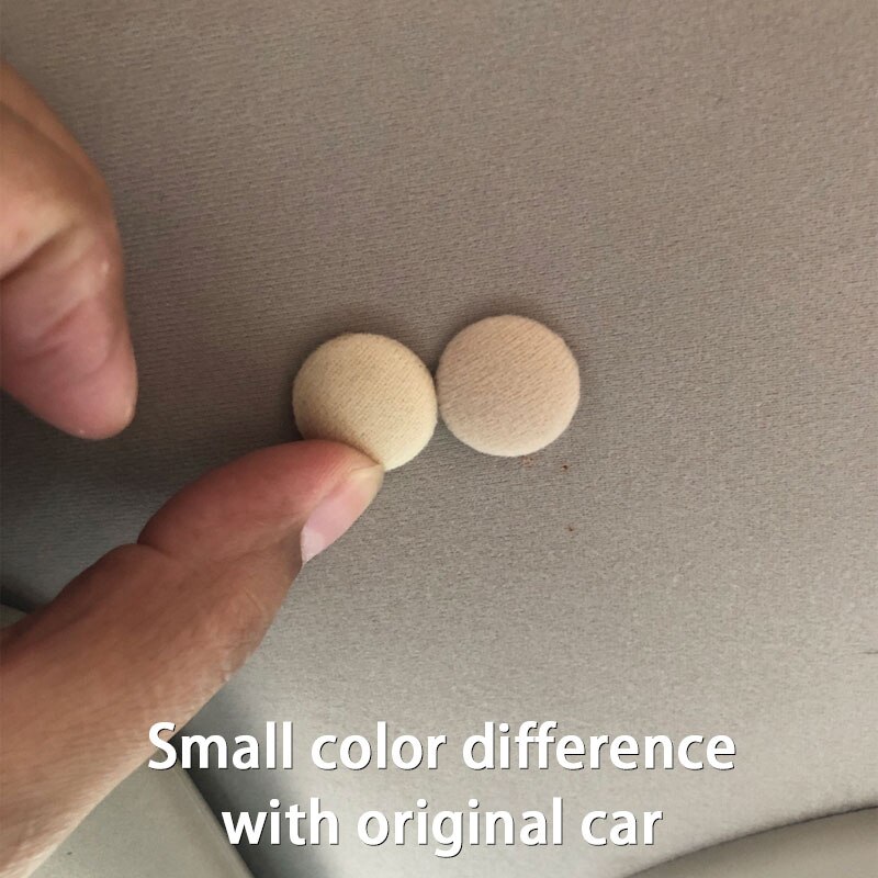 Tornillo de reparación de techo de coche, 40 Uds., Clip de tela para techo Interior de coche, remache de fijación, accesorios universales de reparación de techo de coche de 2cm