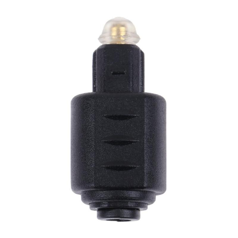 3,5mm Optische Faser Adapter Audio- Adapter Optische Toslink Stecker auf Mini Toslink Buchse Für PC Laptop Zubehör