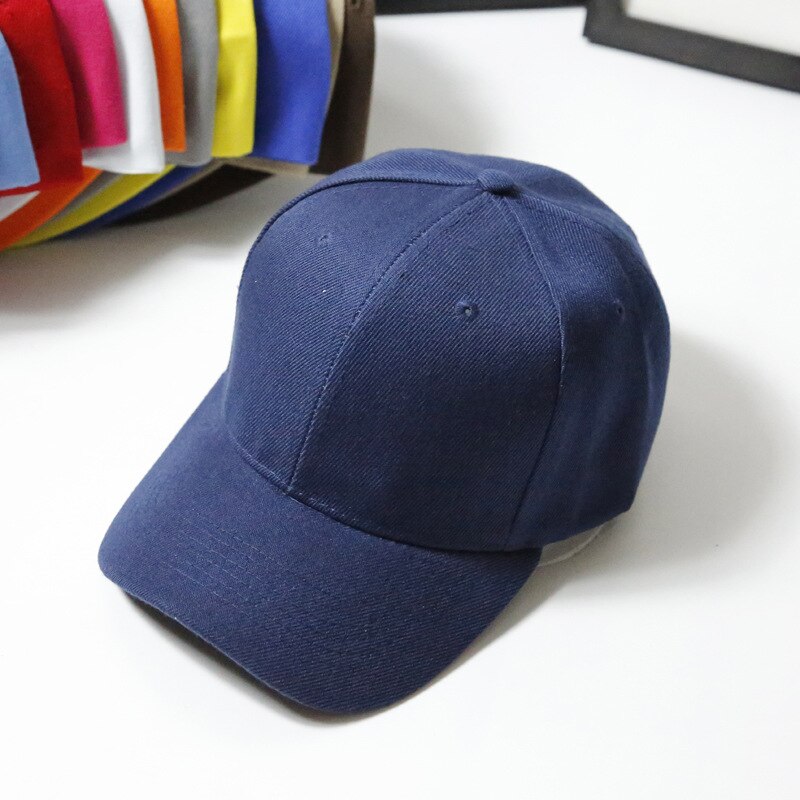 Casquette de Baseball pour femmes | Casquette décontracté, solide, ombrage solaire, Hip-Hop, Style coréen, tout-assorti, chapeau doux Kawaii, Chic, pour femmes: navy blue