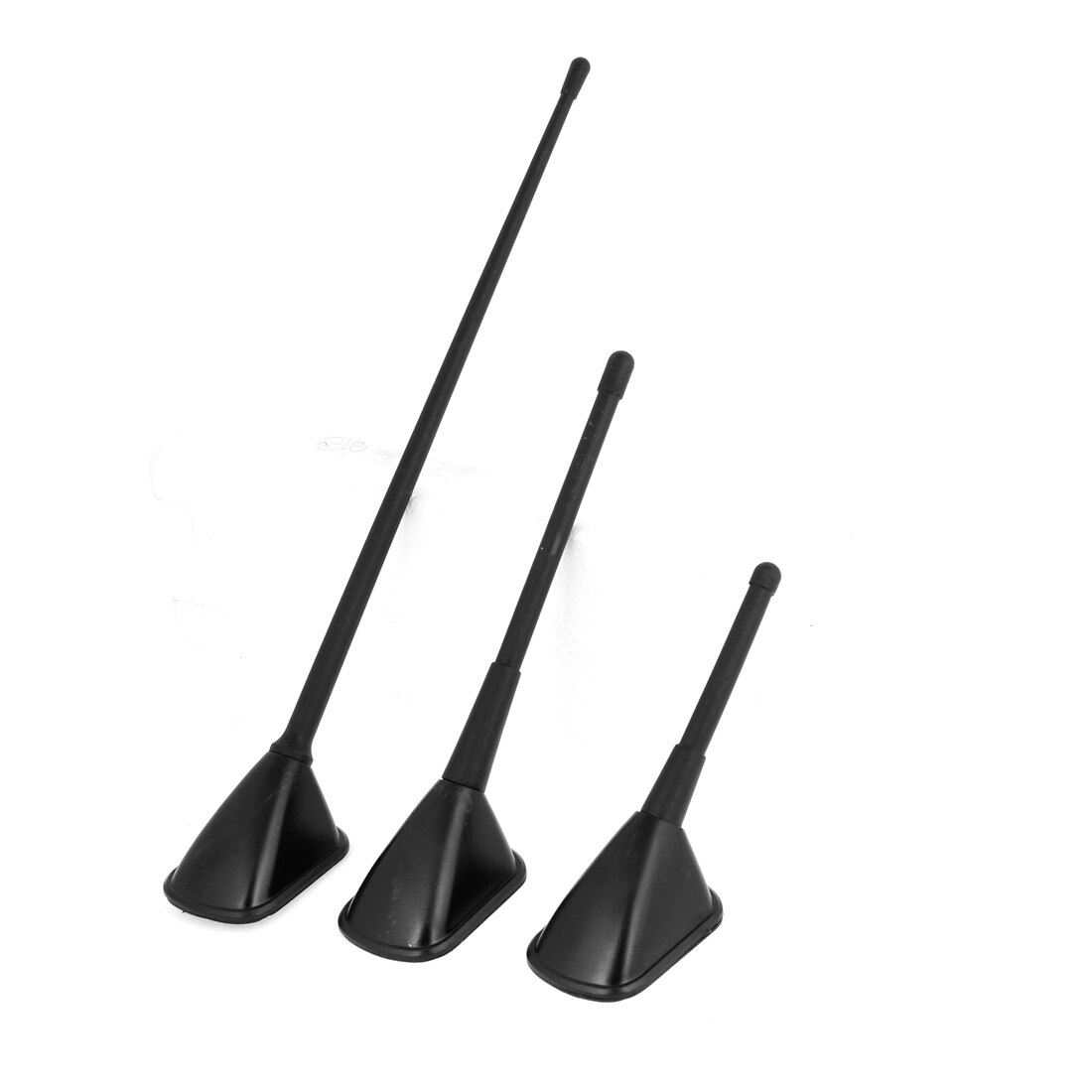 UXCELL 3 in 1 Schwarz Kunststoff Außen Fm bin Attrappe Antenne Für Auto