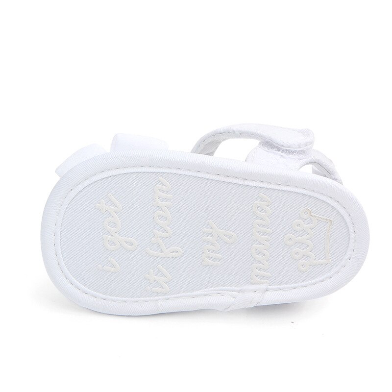 Pasgeboren Baby Meisje Sandalet Bows Peuter Zomer Roze Schoenen Open Teen Sandalen Baby Slippers Prinses Flats Douche