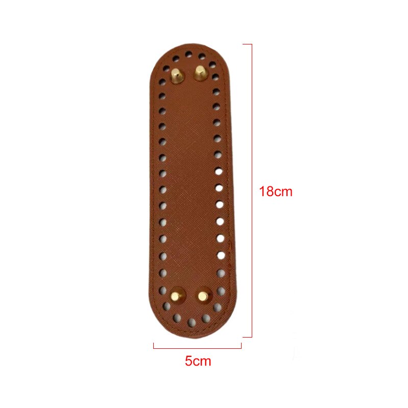 Kreative Beutel, Der Material Tasche Unten DIY Hand Weben Tasche Leder Unten Praktische Handwerk Leder Zubehör Tasche Liefert
