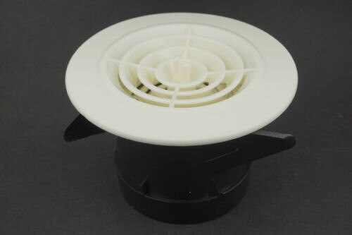 2pcs/lot 70mm Central air-conditioning Ducted Heater Aircon Ceiling Outlet Vent / Air inlet