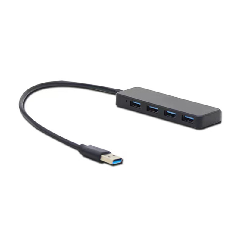 USB 3.0 Hub - 4 Poorten - USB 2.0 Type C Expander - Splitter Kabel voor PC Laptop