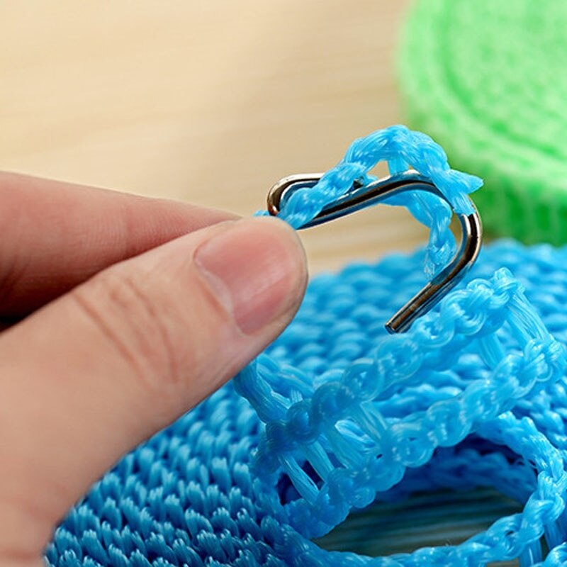 1 adet En Iyi Seçim Yüksek Kaliteli Seyahat Clothesline Çamaşır kaymaz