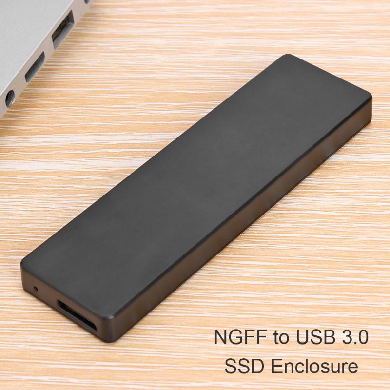 Ngff sata m .2 to type -c 3.0 ssd hdd box harddisk etui  m2 2242 2260 2280 ekstern harddisk kabinet til pc universal