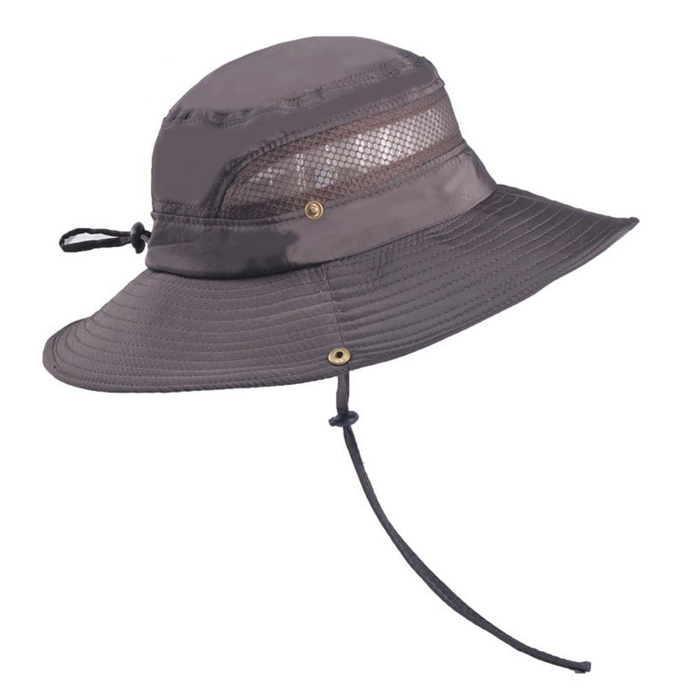 Sunshade Hat Baseball Cap Apparel Sun Visors 4 Color Cotton Cooling Cap: Brown