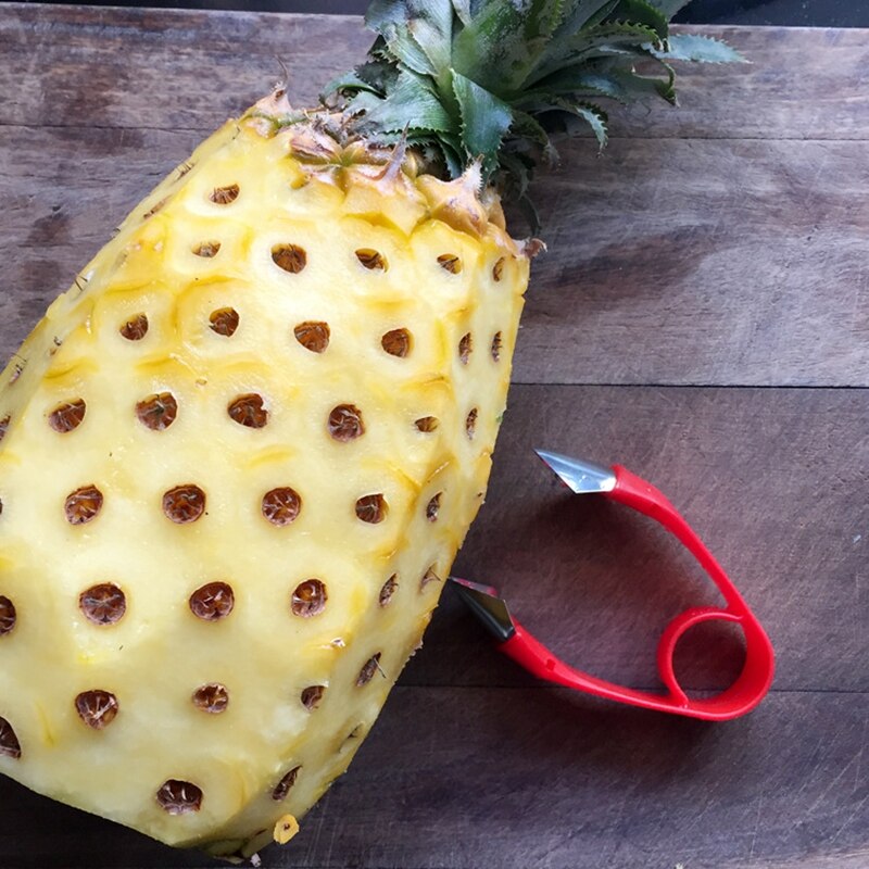 Roestvrij Staal Ananas Peeler Cutter Slicer Corer Schil Core Tool Ananas Eye Fruit Groente Gadget Keuken Accessoires