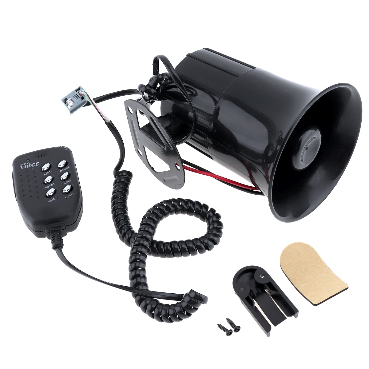6 Sound 100W Tone Loud Horn Motorcycle Auto Car Ve... - Vicedeal