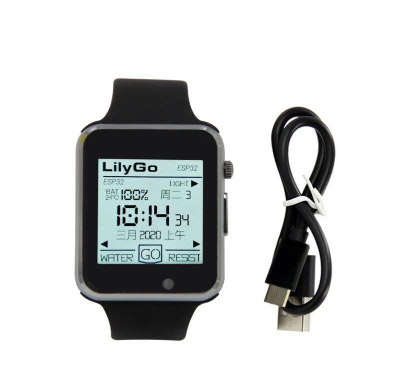 LILYGO® TTGO T-Watch ESP32 Main Chip 1.54 Inch Touch Display Programmable Wearable Environmental Interaction