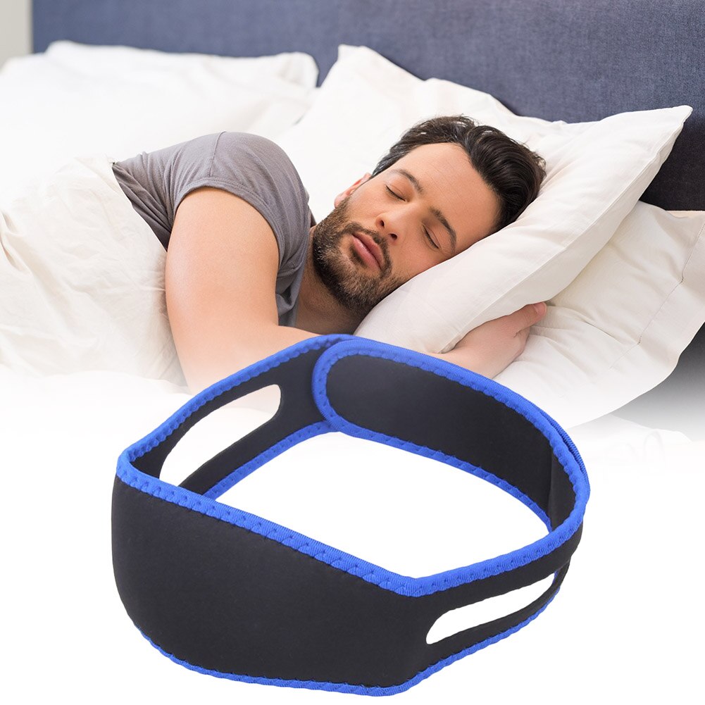Sangle de menton Anti-ronflement, ceinture d&#39;apnée, Solution de soutien du sommeil, bandeau, outils de soins du sommeil