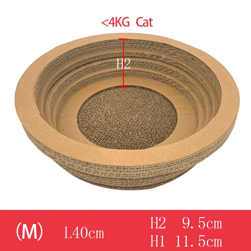 Type Kom Kat Catnip Krasraad Nail Schraper Mat Bed Speelgoed Katten Scratcher Gegolfd Papier Kitten Pad Rest Dierbenodigdheden