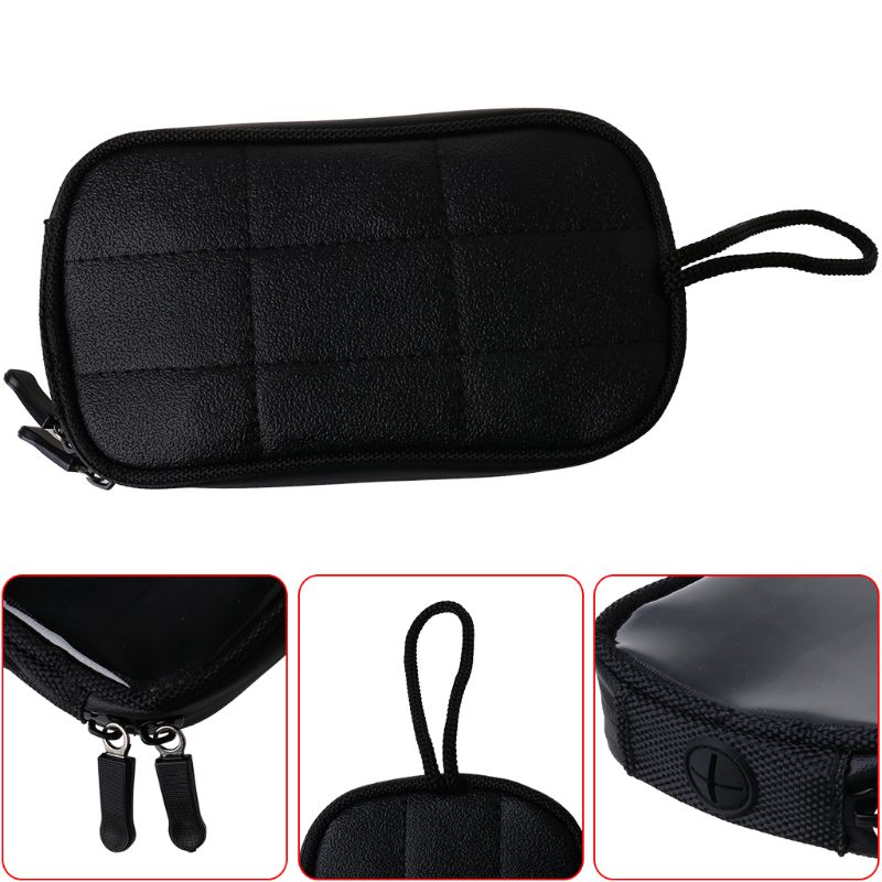 Sacoches de moto noires magnétiques pour réservoir d'essence, transparentes, pour étui de téléphone portable, support de moto universel