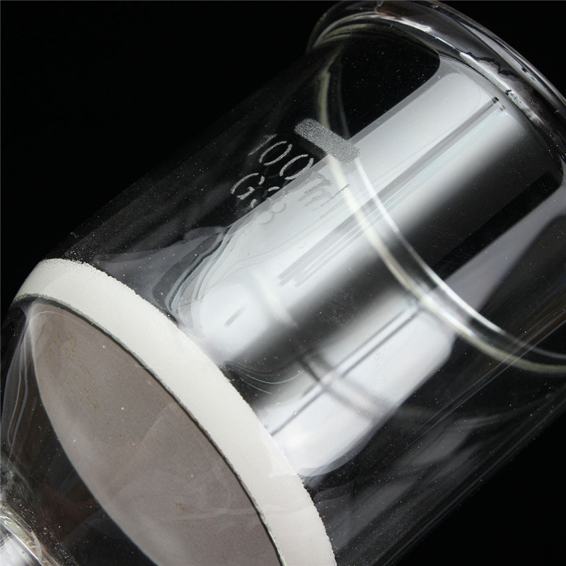 100ml Filter Funnel Buchner 24/40 Joint Buchner Funnel Lab Glassware Filtration Device School Educational Lab Supplies