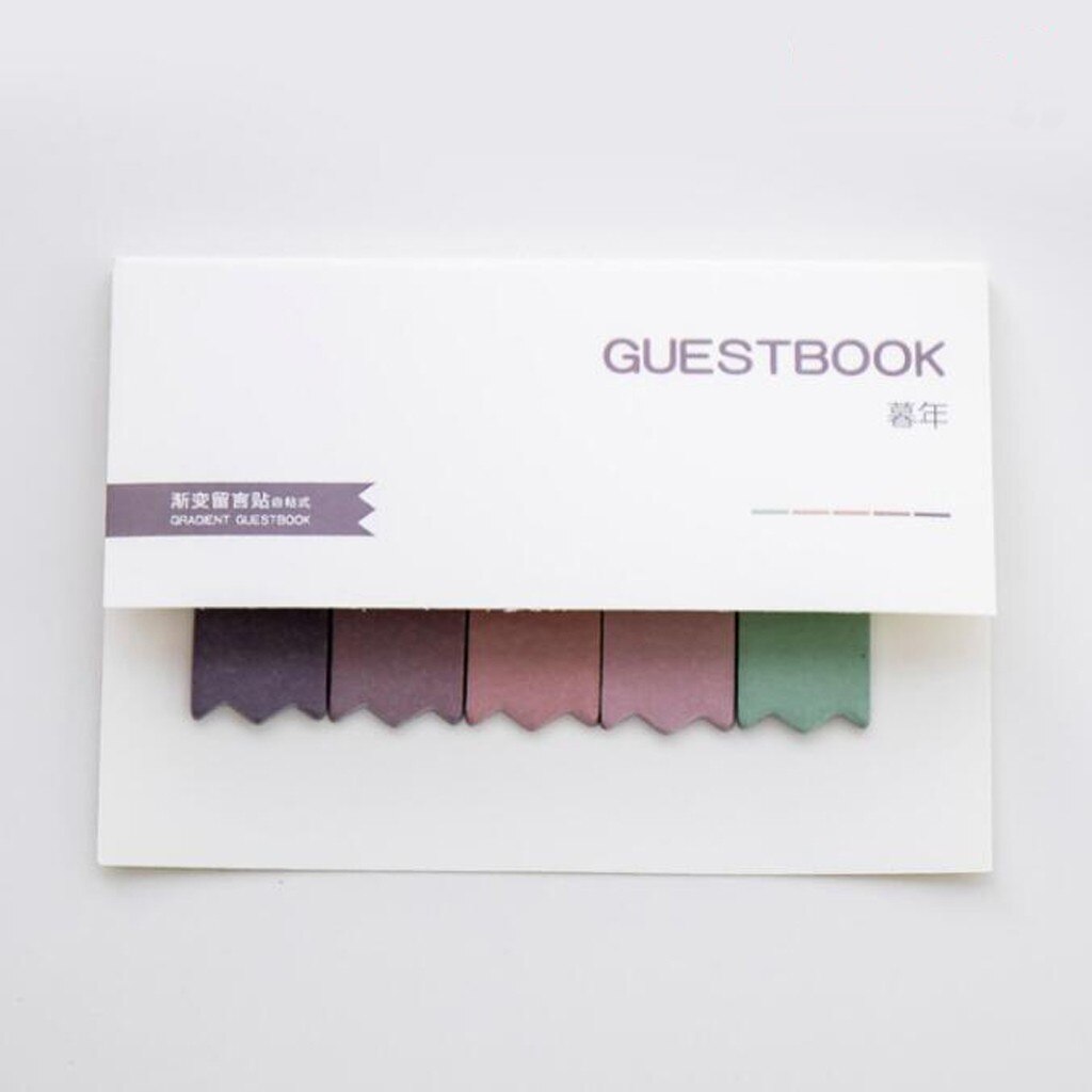 Sticky Signature Guest Books Notepad Scrapbook Sticker Supplies Post Notes durable practical Home Convenience Office Stationery: H