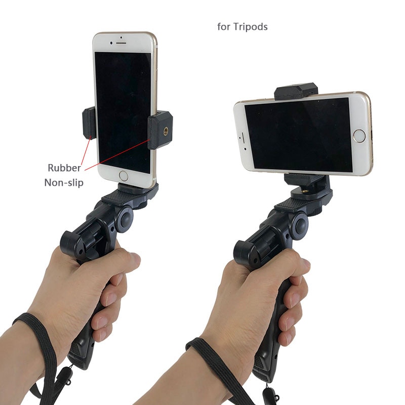 Telefoon Statief Mount Adapter Mobiele Telefoon Stand Beugel Smartphone Houder/Mobiele Telefoon Clip Clipper voor iPhone Huawei Xiaomi Samsung