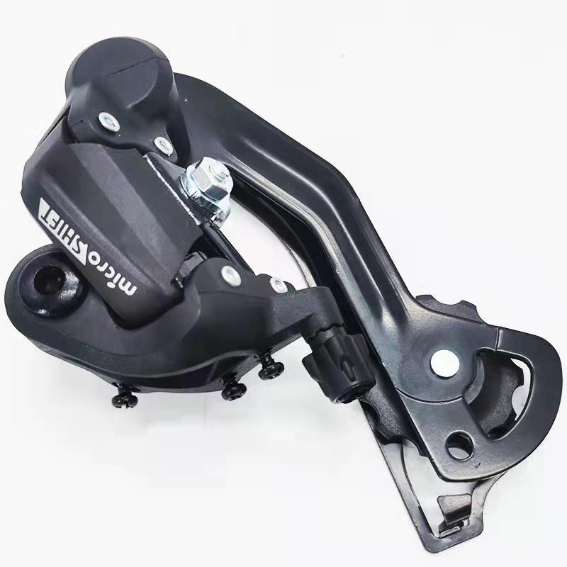 Microshit Bicycle Derailleur Shift Lever 3*7 8 9 21 24 27peed MTB Mountain Bike Shifter Folding Bike Trekking Bicycle Shifter: 7S rear derailleur