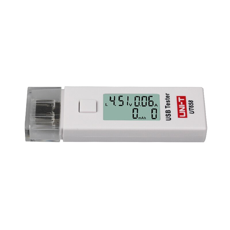 UNI-T USB Tester Phone Computer Charging Detector Voltage Current Meter Capacity Monitor dc digital voltmeter UT658B/UT658