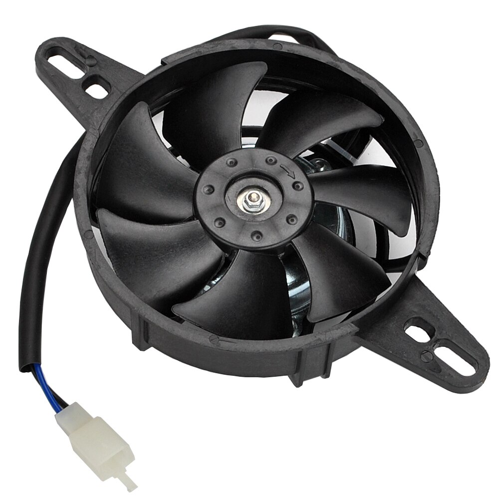 Motorcycle Radiator Fan Electric Cooling Thermal Fan Motor 12V for Chinese 200cc 250cc Quad ATV 4 Wheeler Go Kart Dirt Pit Bike