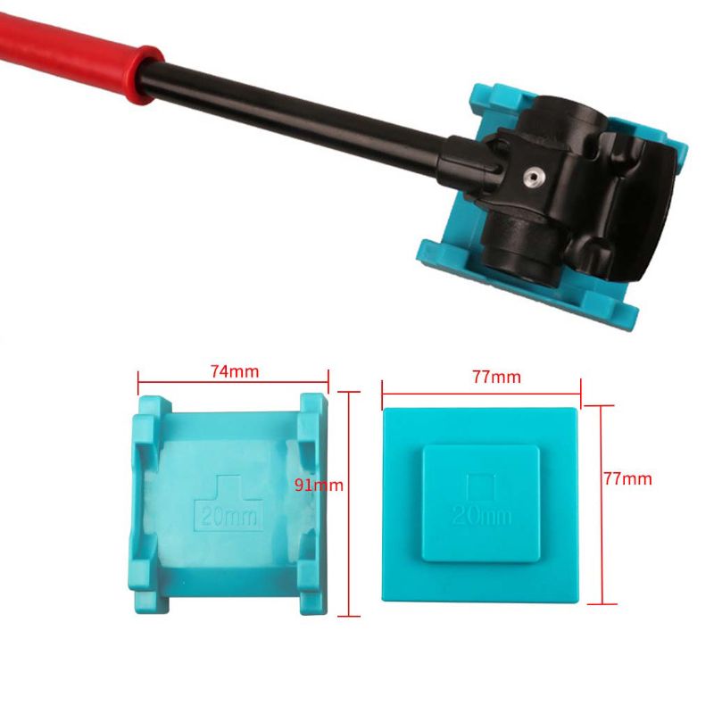 8pcs Furniture Mover Tool Set Transport Shifter Lifter Wheel Heavy Stuffs Moving N0HB