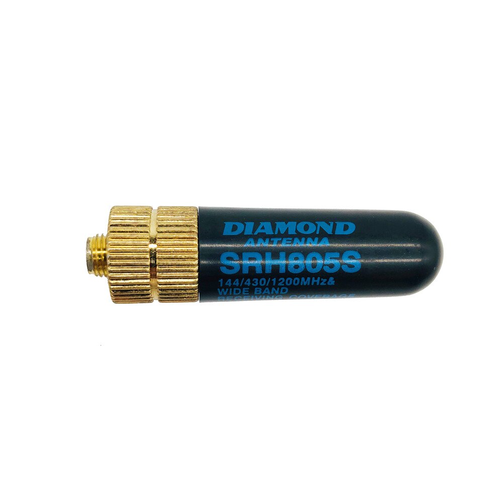 Antena curta RT-805S SMA-F vhf uhf e antena, acessórios para kenwood para baofeng GT-3 UV-5R BF-888s walkie-UV-82, 1 peça talkie radios: Default Title